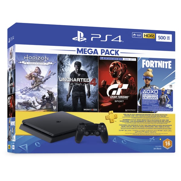 Sony PS4 Slim Gaming Console 500GB Black